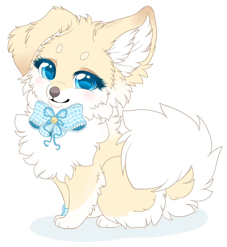 Милые собаки аниме