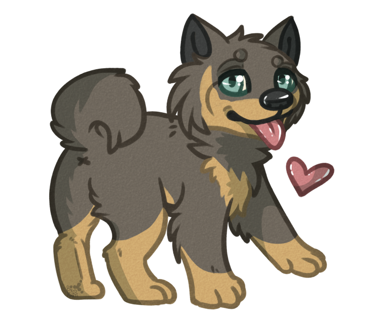 Аниме щенки