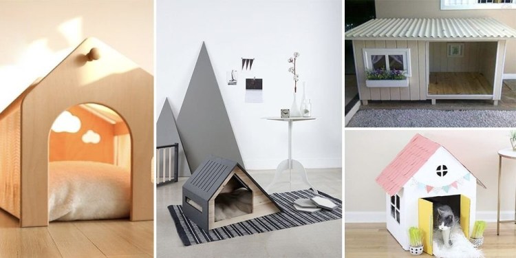 Домики для животных из фанеры