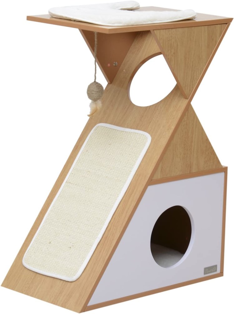 Домик для кошки из мебельных щитов