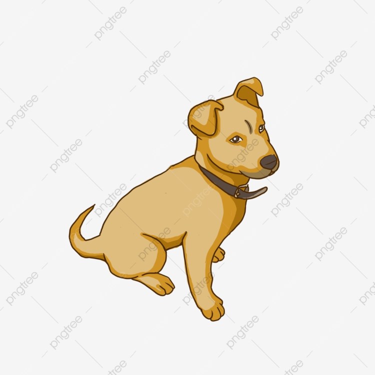 Рисунок собака лимон