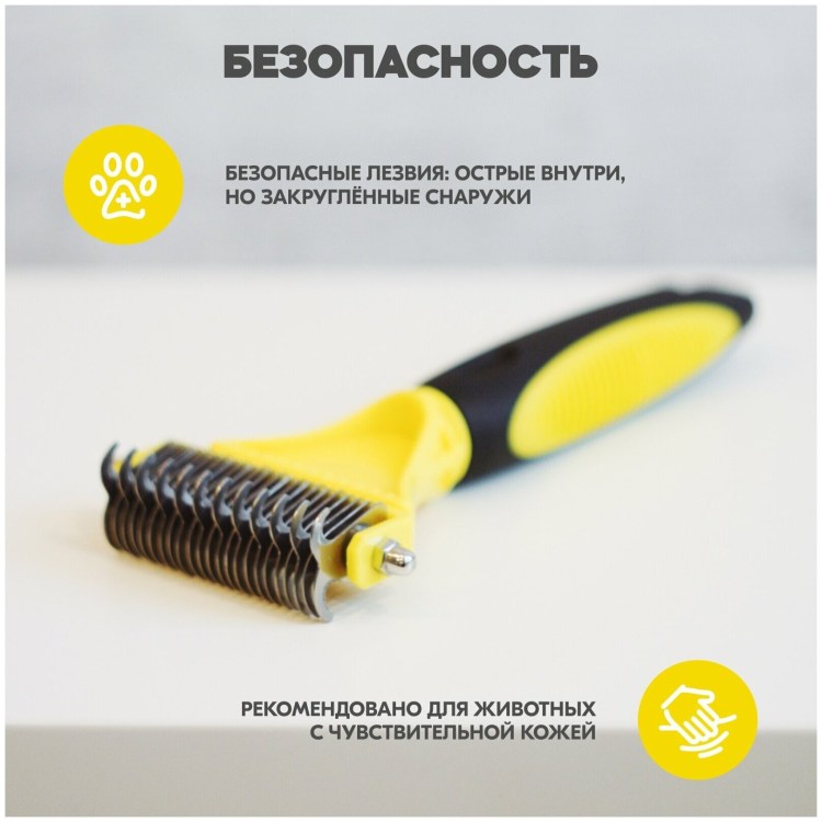 Фурминатор для кошек длинношерстных