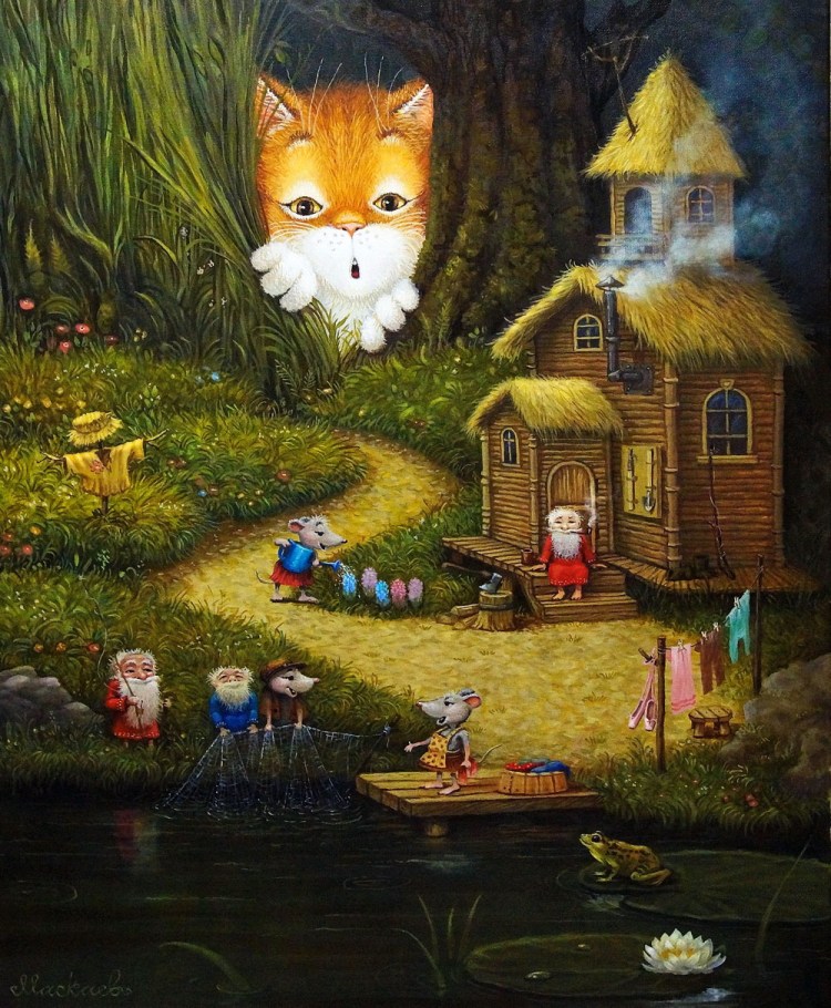 Александр Маскаев сказочные коты