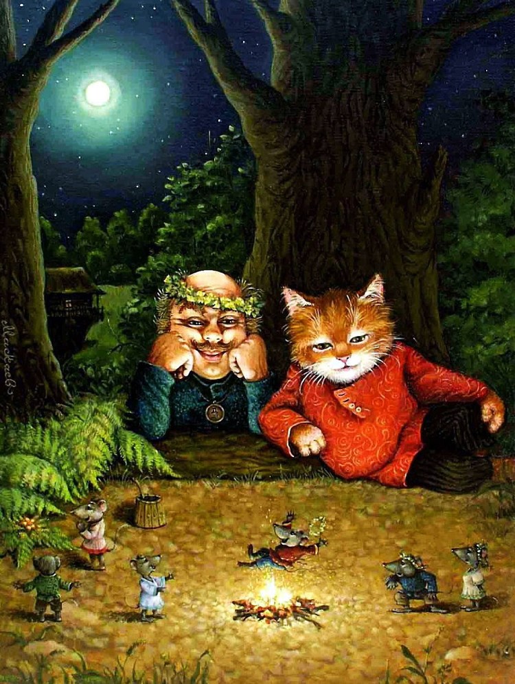 Александр Маскаев сказочные коты