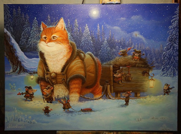 Иллюстратор Александр Маскаев