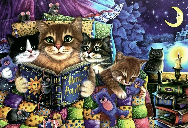 Новогодние коты Ирины Гармашовой