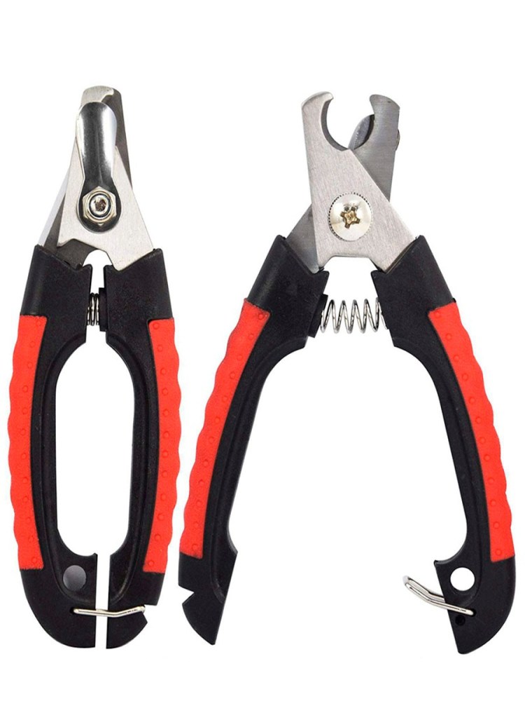 Когтерез кусачки 0081 малые с обрезиненными ручками Дарэлл