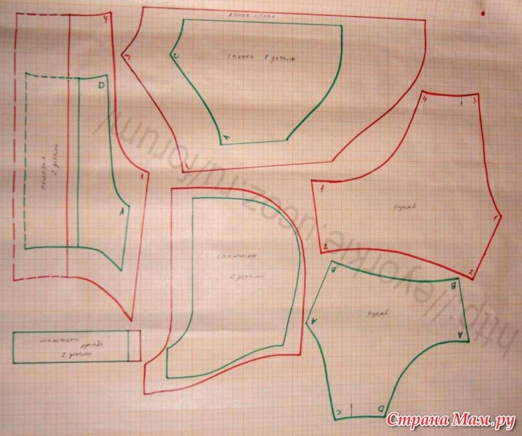 Одежда для Йорка лекало