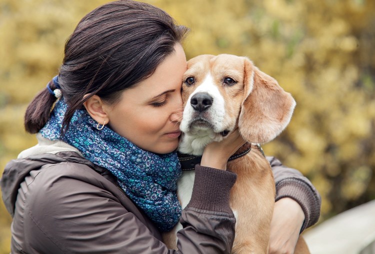 Женщина с собакой