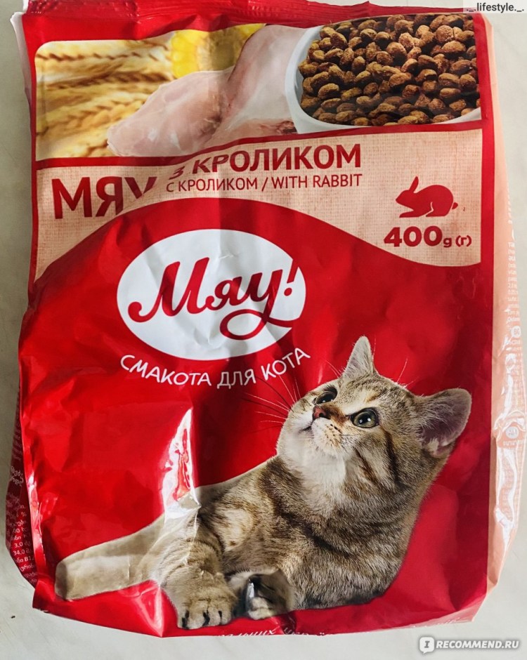 Meow корм для кошек
