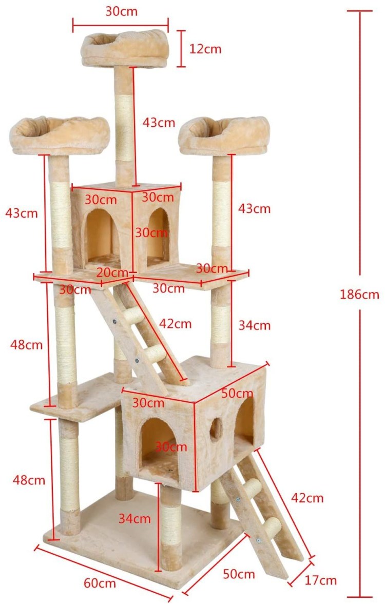 Эскизы кошачьих домиков