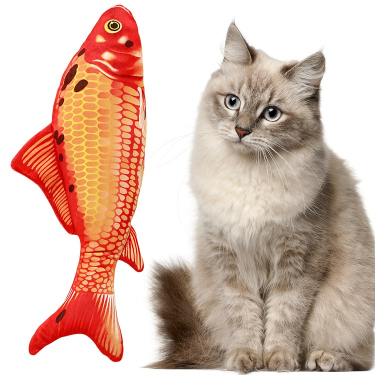 Игрушка рыба для кота