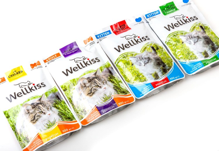 Корм для кошек Whiskas с лососем 28шт. Х 85 Г