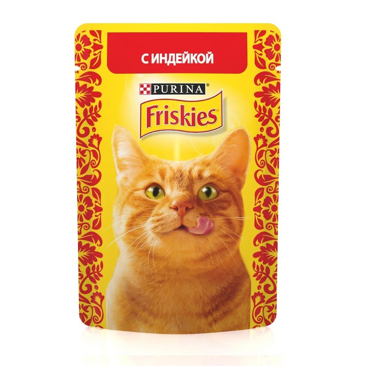Корм д/кошек friskies курица 85гр