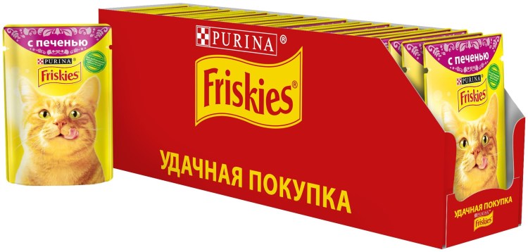 Корм friskies индейка 85гр