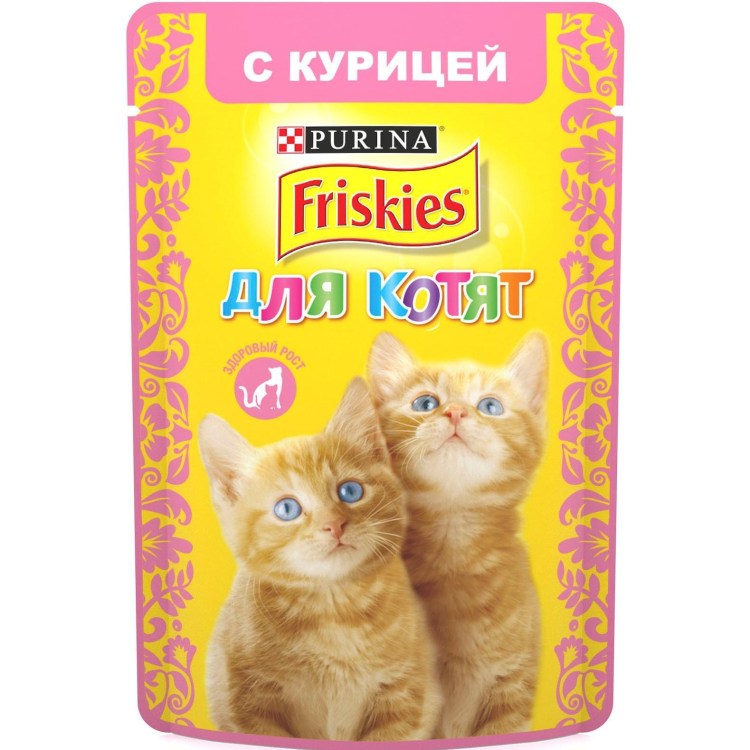 Корм friskies с курицей 85 г