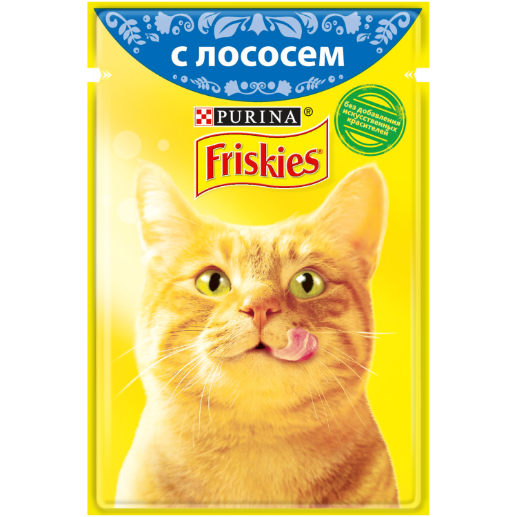 Корм friskies д/кошек 85г говядина в в подливе