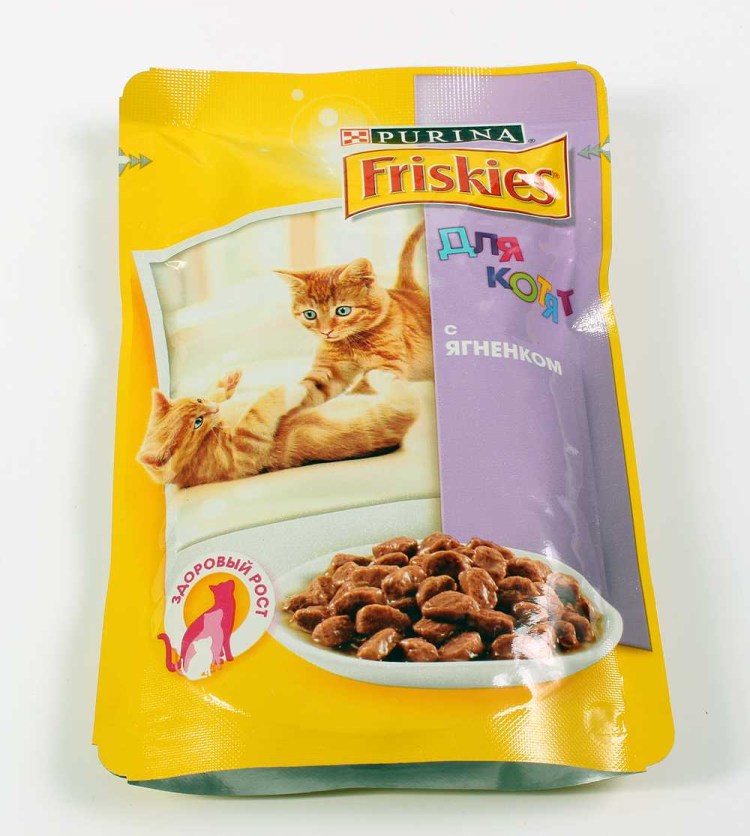 Кошачий корм фрискис сухой