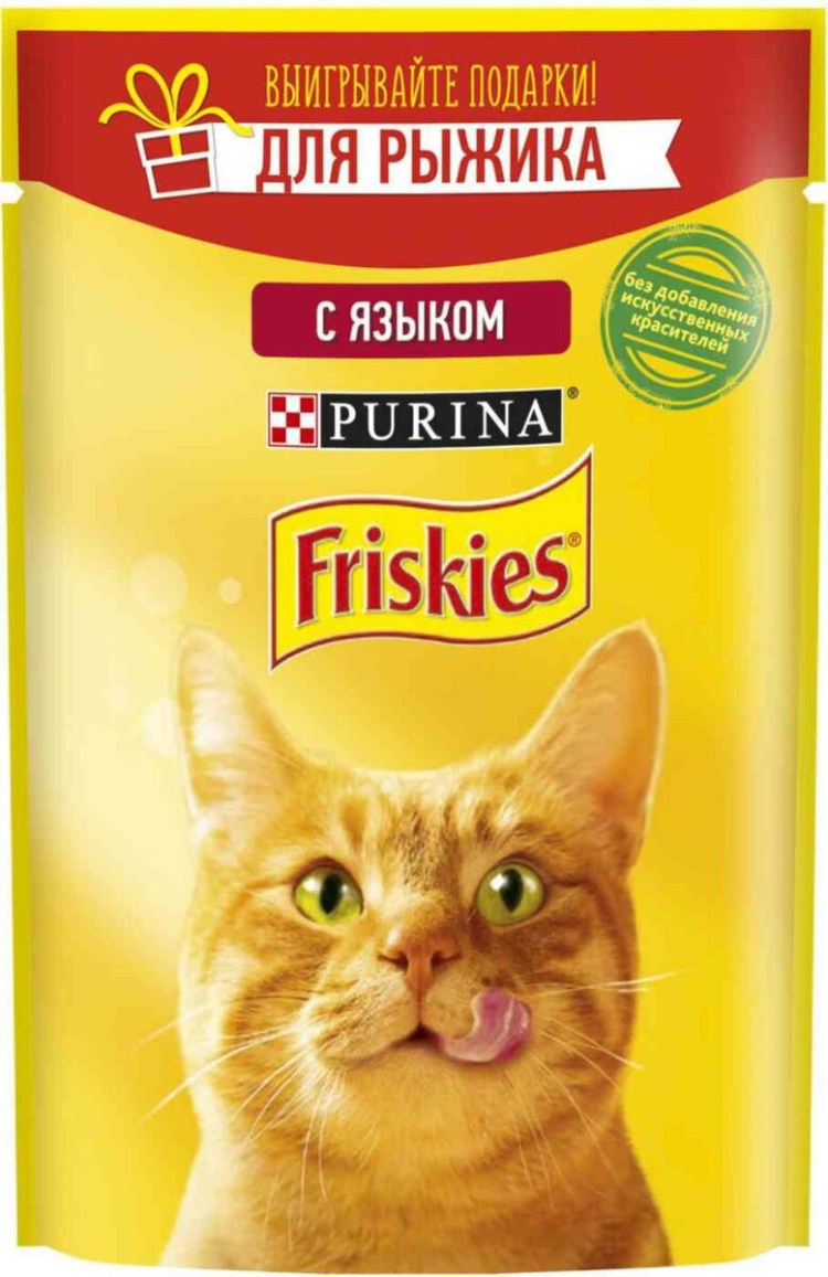 Корм для котят friskies с курицей 85 г