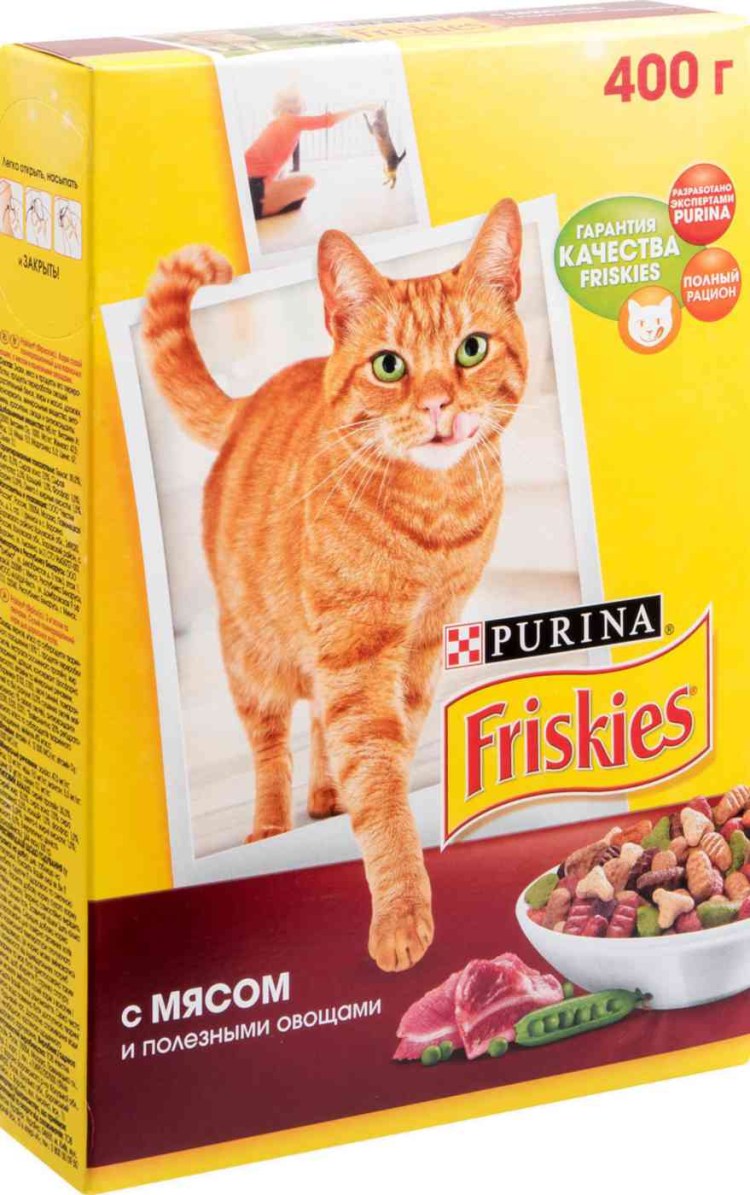 Фрискис корм для кошек состав