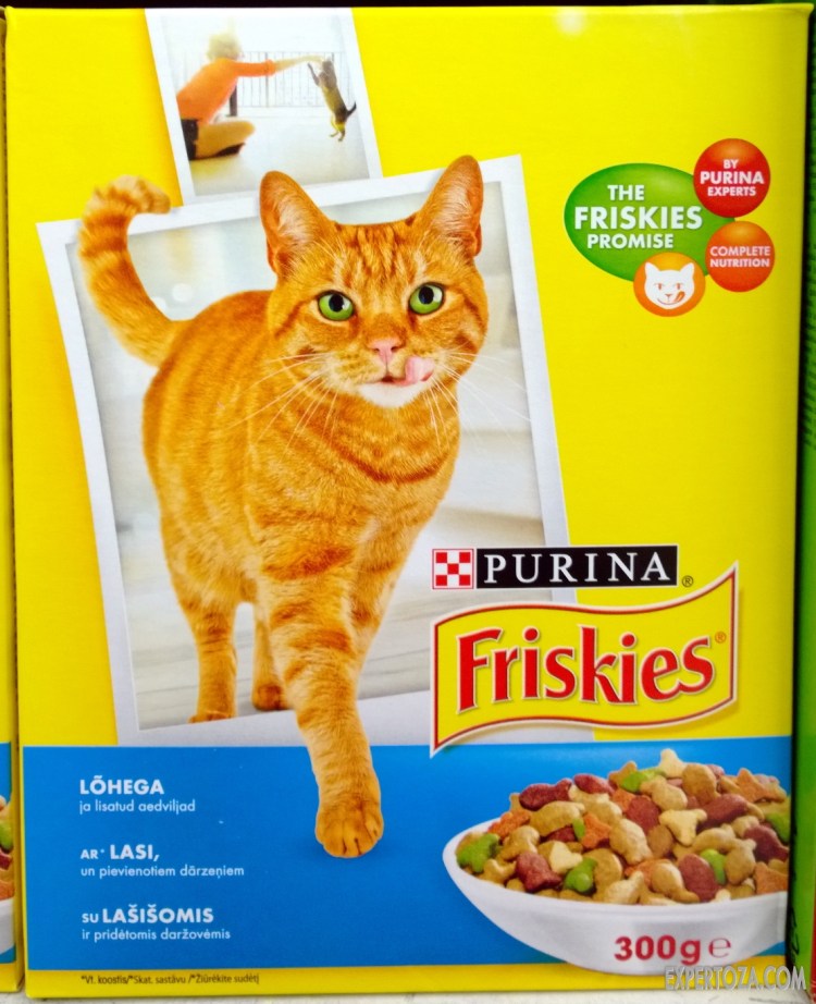 Корм friskies д/кошек ягненок 85г