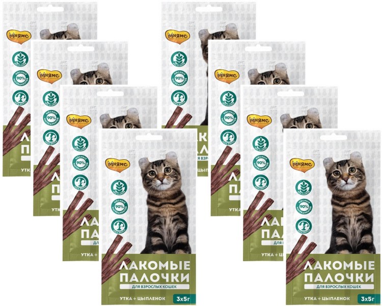 "Мнямс хрустящие подушечки для кошек ""Здоровые зубы"" 60 г", шт.