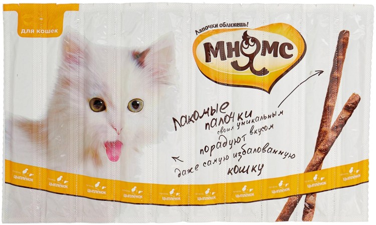 Мнямс палочки для кошек