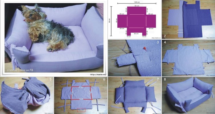 Пошив лежанок для собак