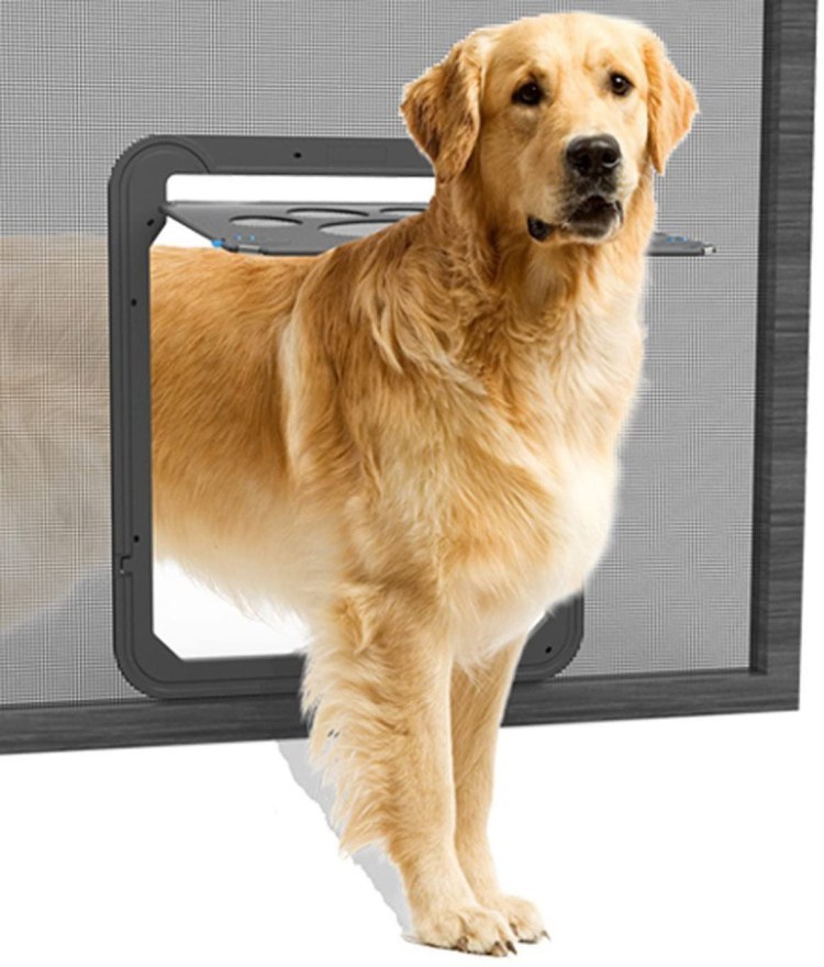 Автоматическая дверца для собаки большой