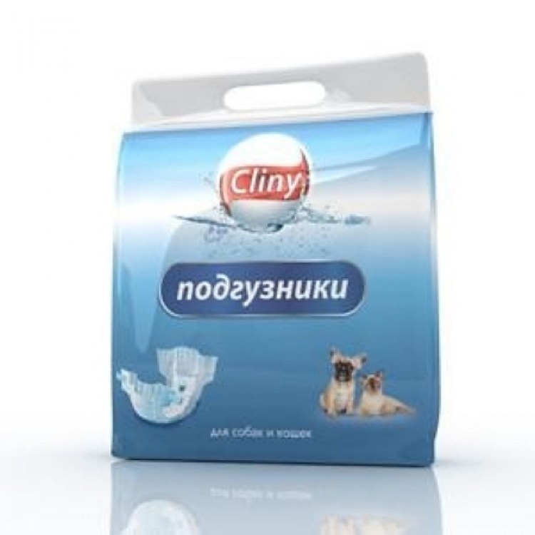 Подгузники для собак Cliny 8-16 кг размер l