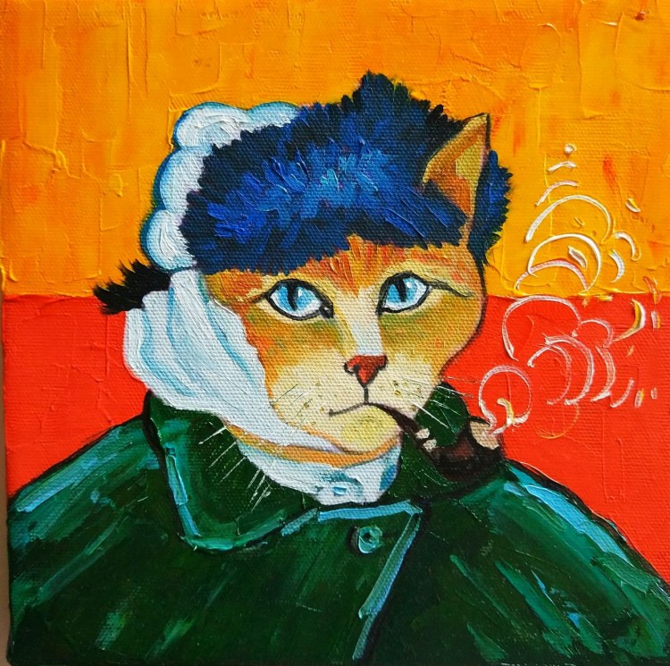 Кошка Ориентал грузин