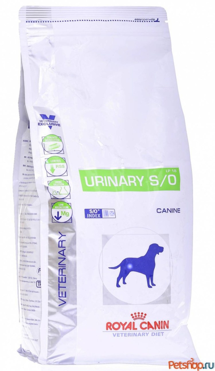 Роял Канин для собак Уринари с/о 2кг