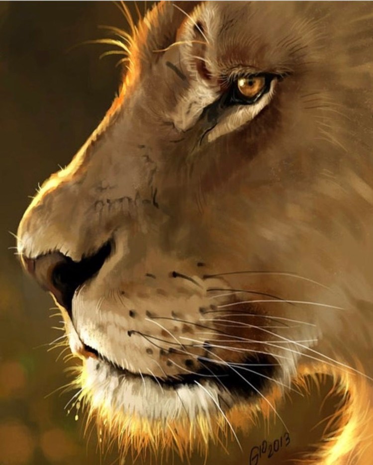 Шикарная львица аватар