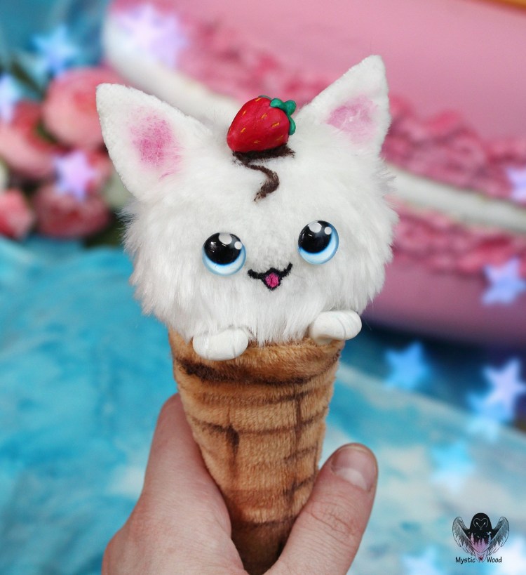 Животное мороженое арт