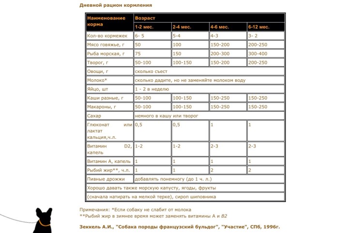 Сколько раз в день должен какать щенок