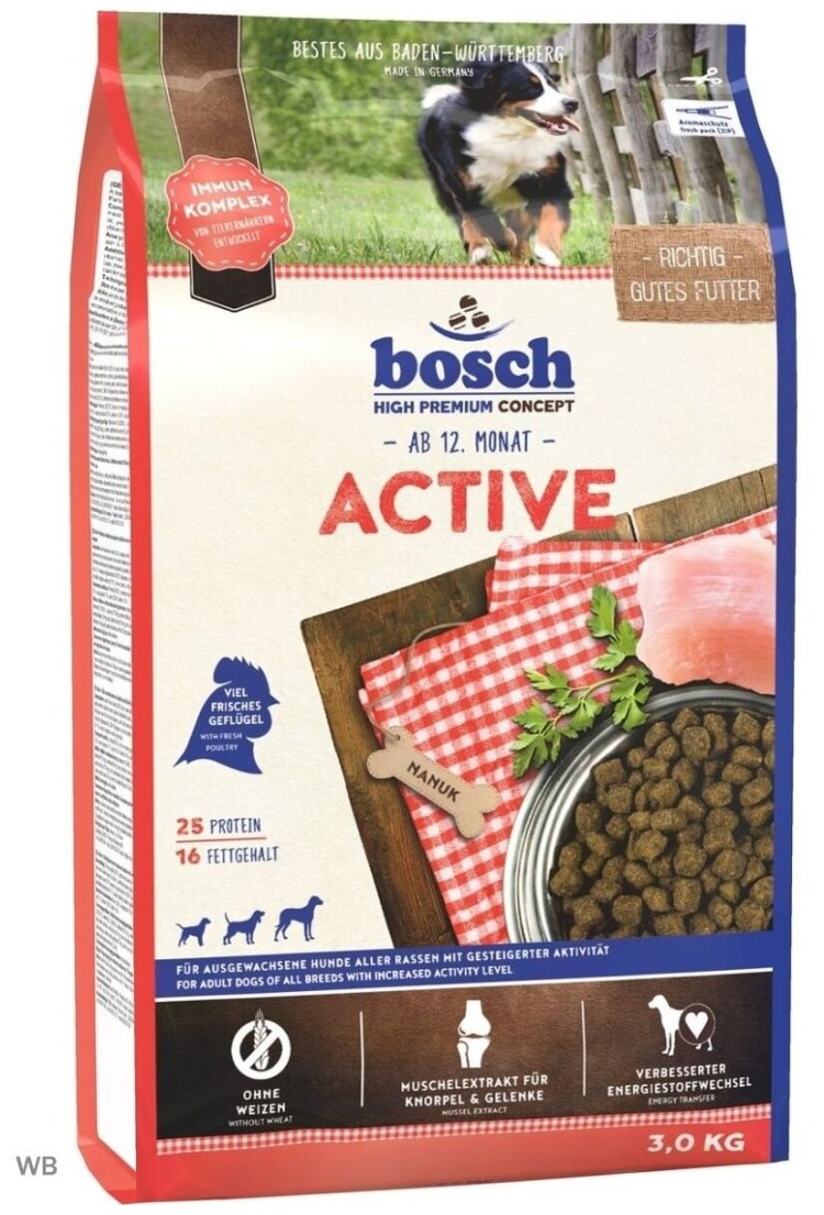 Бош Эдалт для мелких пород собак