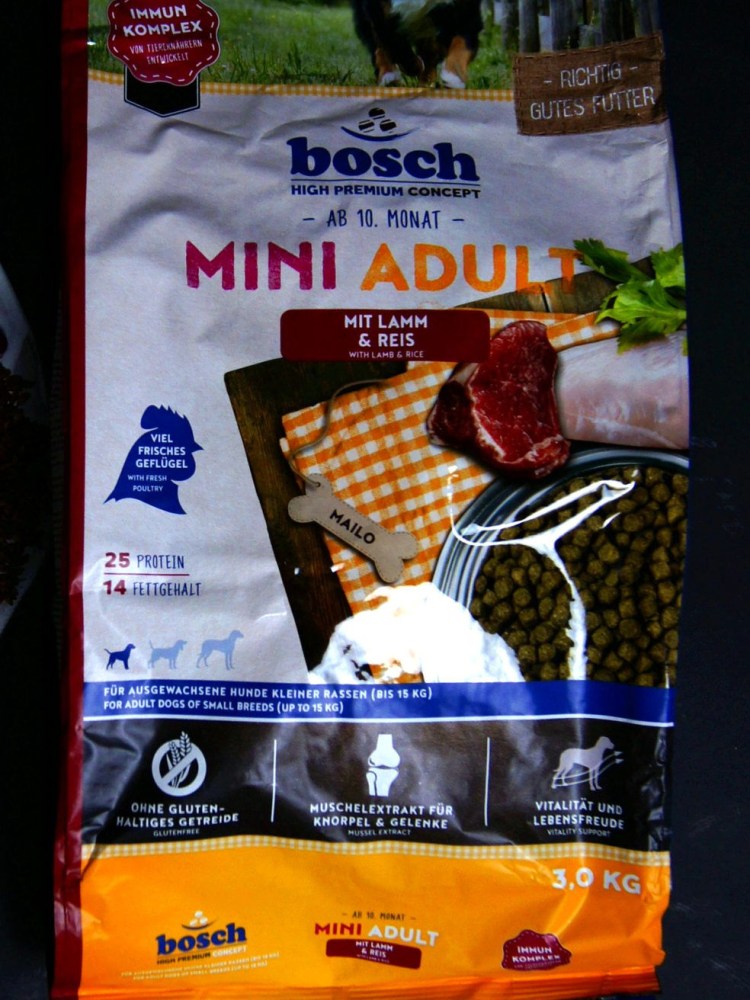 Bosch (бош) Mini Adult с ягненком