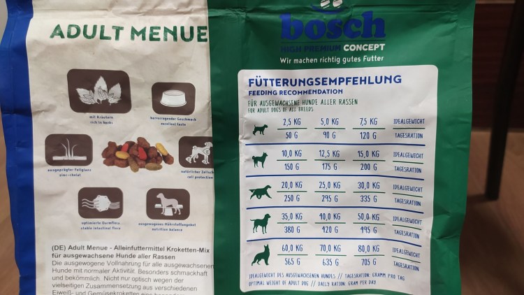 Корм для собак супер премиум бош