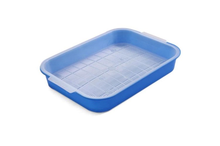 Туалет д/кошек с лапками "Зооник" (поддон 380х280)