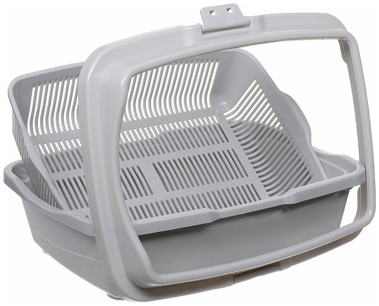 Туалет-лоток для кошек DDSTYLE Догуш 235 32.5х43х15.5 см