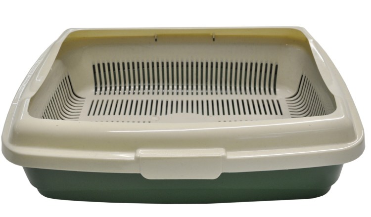 Туалет для кошек Homecat Atlantis с сеткой и бортом