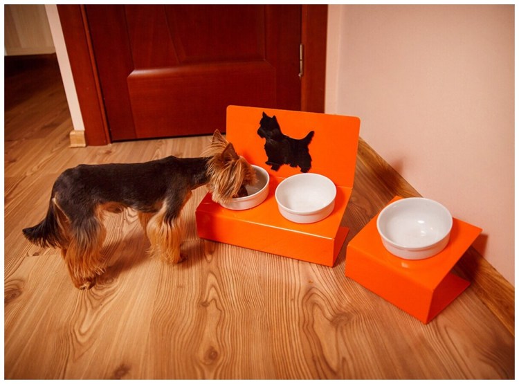 Миски для йорков на подставке