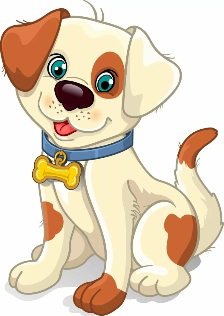Собачка мультяшная