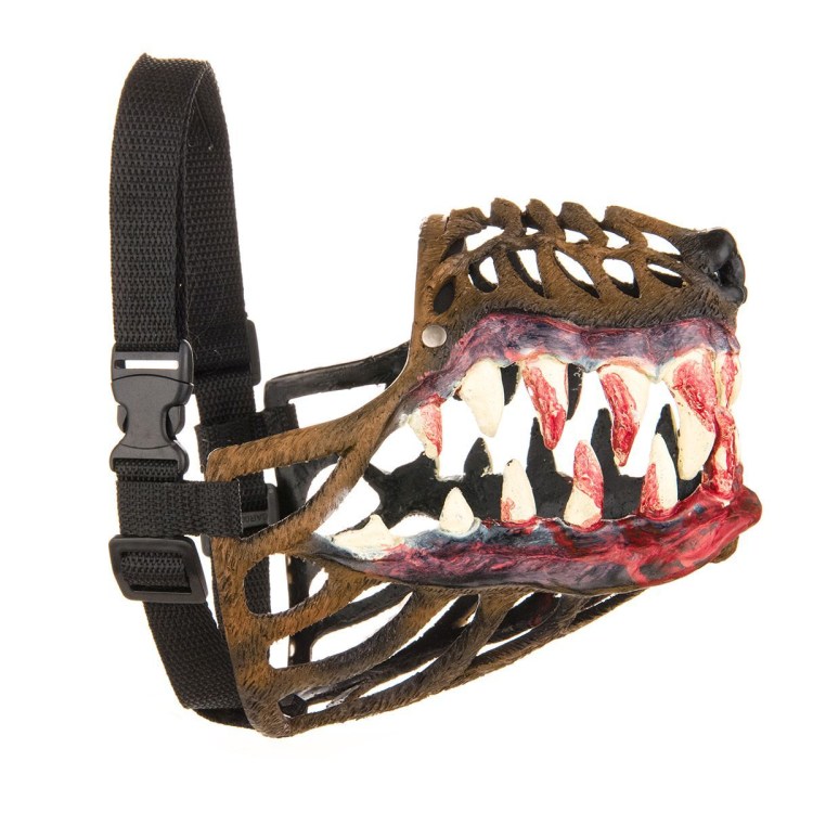 Намордник (Каскад) кожаный цельнокроеный