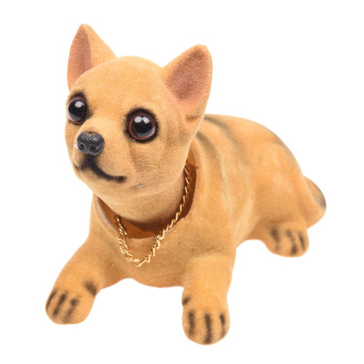 Собачка с качающейся головой для автомобиля