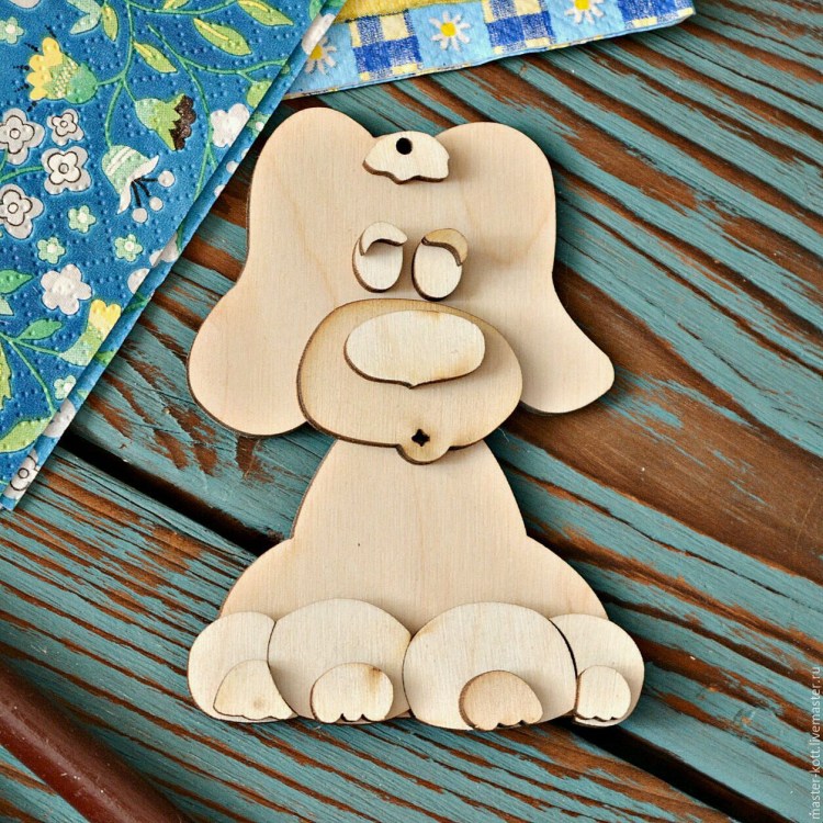 Собака из фанеры