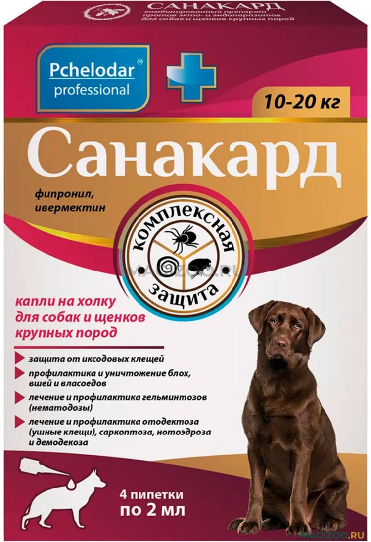 Капли на холку стронгхолд для собак