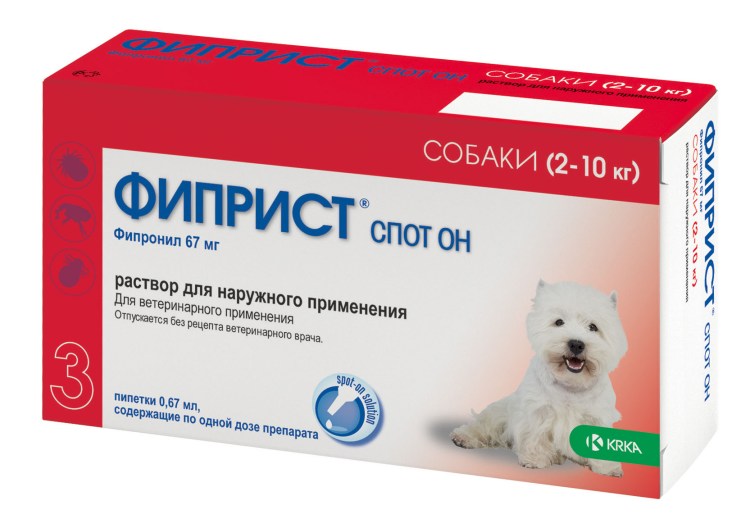 Elanco капли от блох и клещей прак-тик для собак и щенков