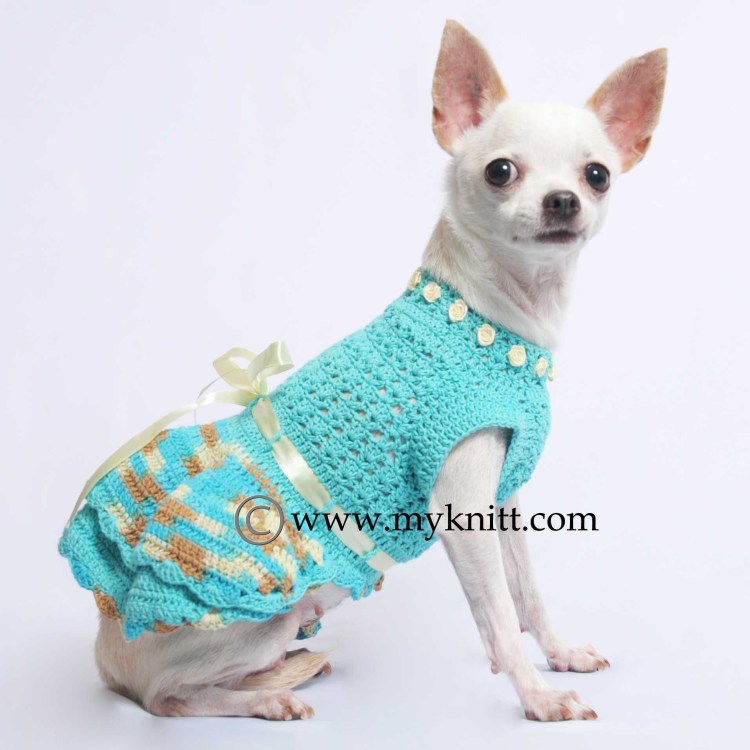 Вязаная одежда для собачек