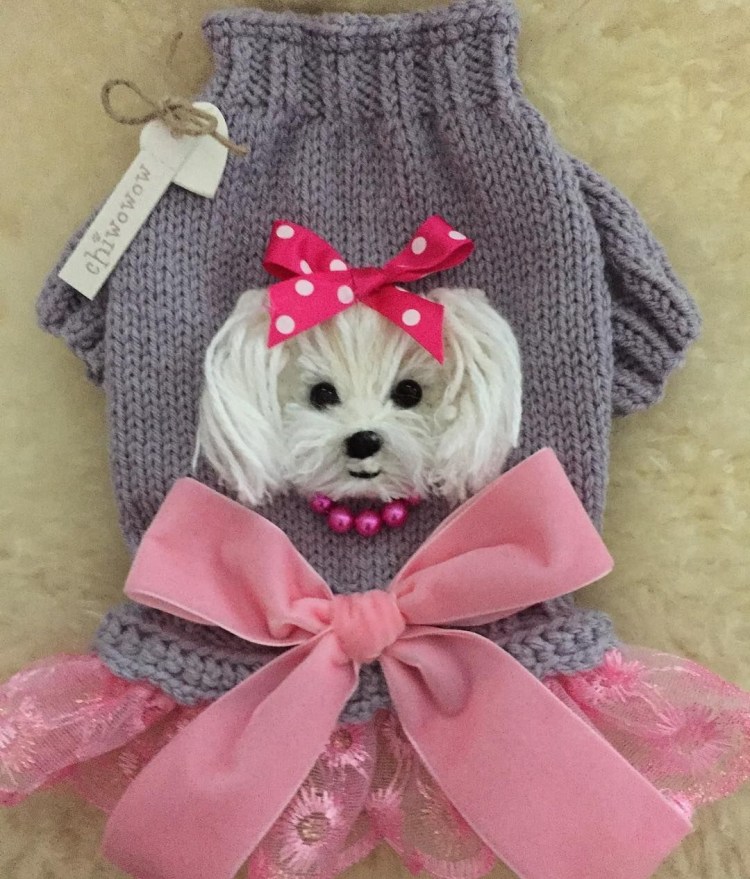 Схема вязания шапки для собаки крючком